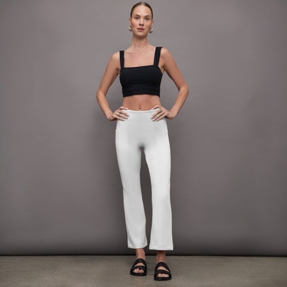 ONA - Kick Flare Pant in White Size M - Picture 3 of 11